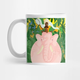 Pink elephant Mug